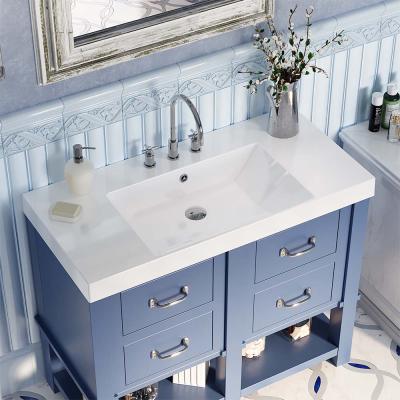 Раковина Paola Амаретто 1000 врезная с отверстием под смеситель