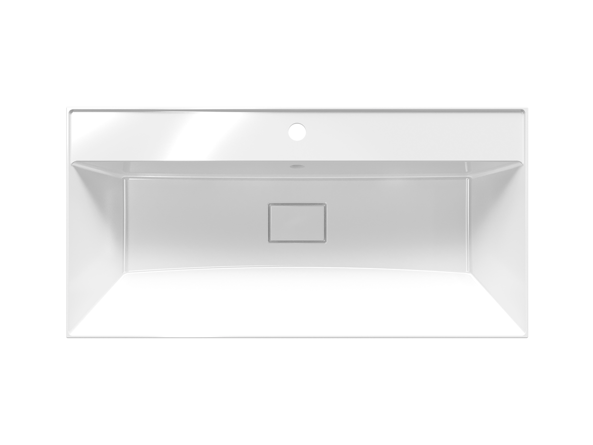 Раковина Paola Torino 900 врезная с отверстием под смеситель