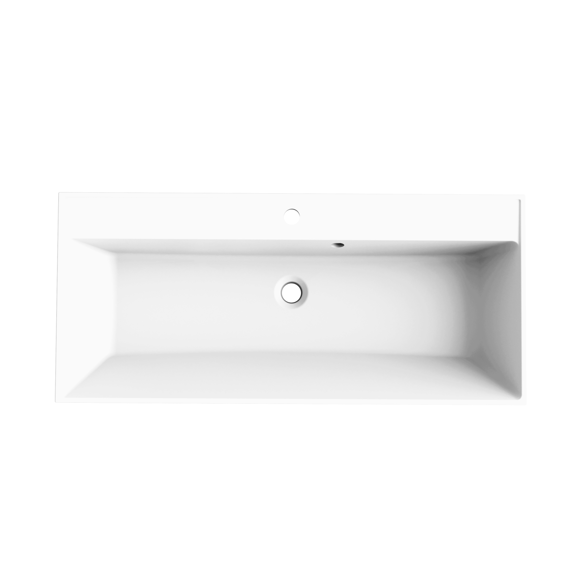 Раковина Paola Alba 1000 врезная с отверстием под смеситель