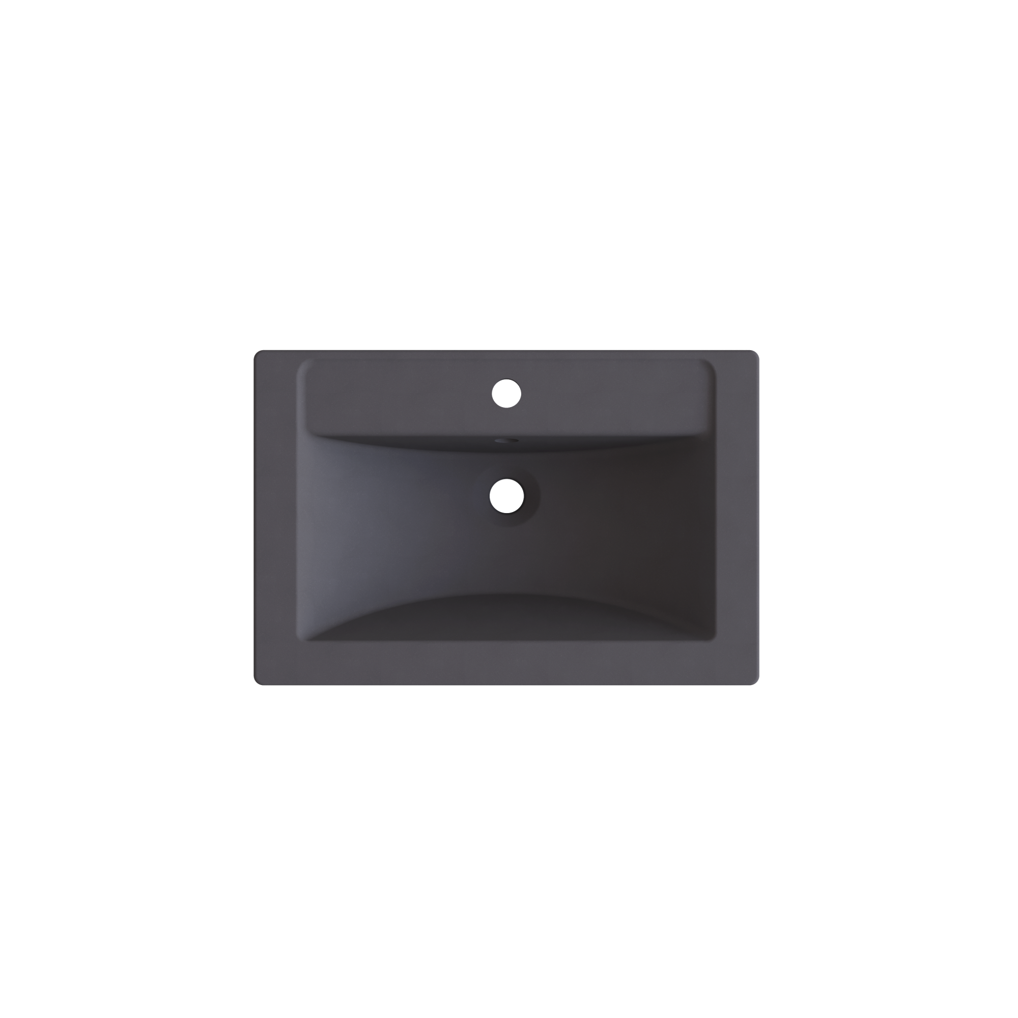 Раковина Paola Quartz Mario 600 с отверстием под смеситель